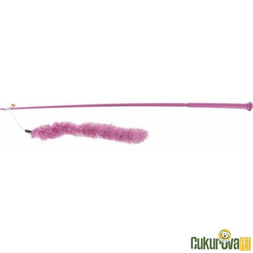 TRIXIE PELUŞ KUYRUKLU OLTA KEDİ OYUNCAĞI 65 CM - KARIŞIK RENKLİ