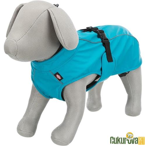 TRIXIE SU GEÇİRMEZ POLAR KÖPEK MONTU 25 CM - XS TURKUAZ