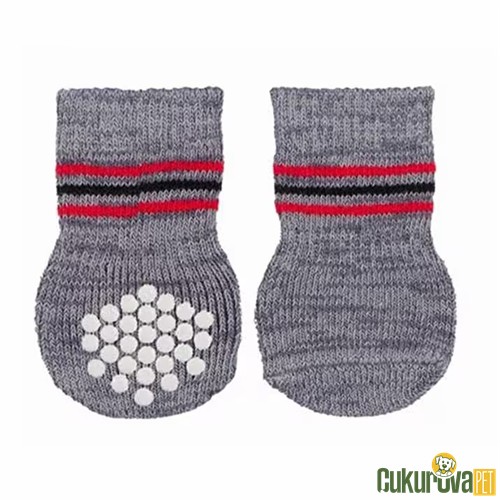 TRIXIE KÖPEK ÇORABI KAYDIRMAZ 2'Lİ L - XL 