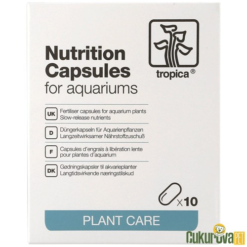 TROPICA NUTRITION CAPSULES - KAPSÜL BİTKİ GÜBRESİ 10 ADET 