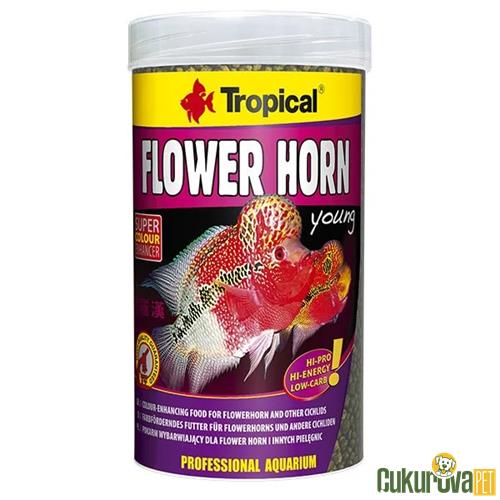 TROPICAL FLOWER HORN YOUNG BALIK YEMİ - 1000 ML - 380 GR