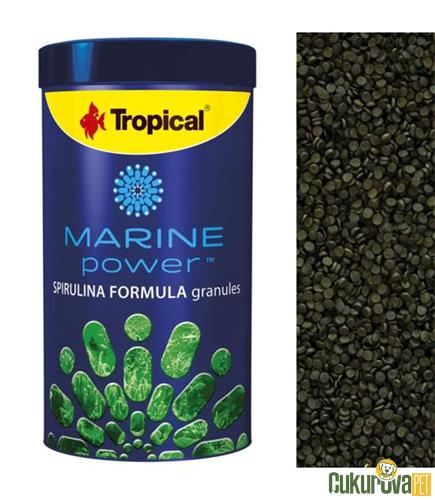 TROPICAL MARINE POWER SPIRULINA FORMULA GRANULES - 1000 ML - 600 GR