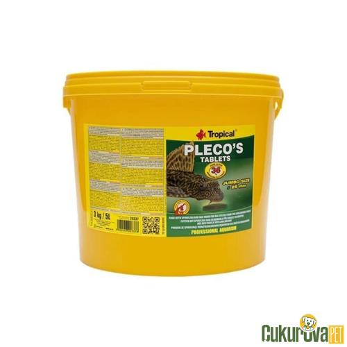 TROPICAL PLECOS TABLETS 5 L - 3 KG