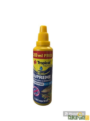 TROPICAL SUPREME AKVARYUM SU DÜZENLEYİCİ 30 + 20 ML
