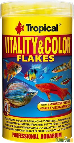 TROPICAL VITALITY COLOUR FLAKES BALIK YEMİ 1000 ML