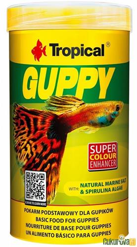 TROPICAL GUPPY LEPİSTES İÇİN PUL YEM 100 ML - 20 GR