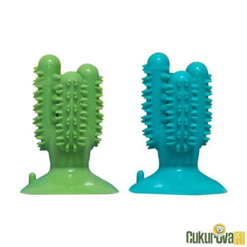 EASTLAND KÖPEK OYUNCAĞI PLASTİK ÇİĞNEME TIRTIKLI 12.5 x 12.5 CM