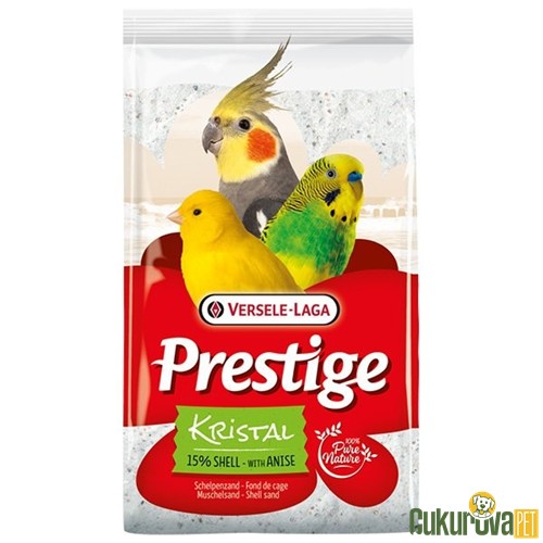 VERSELE LAGA PRESTIGE KRİSTAL ANASONLU KUŞ KUMU 25 KG