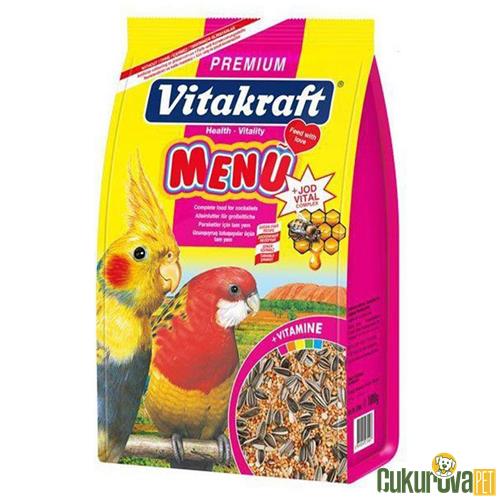 VITAKRAFT PREMIUM MENU JOD VITAL PARAKET YEMİ 1 KG