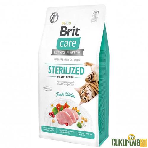 Brit Care Hypo - Allergenic Üri̇ner Si̇stem Sağlığı İçi̇n Tahılsız Kısırlaştırılmış Kedi̇ Maması 2 Kg