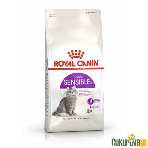 Royal Canin Sensible 33 Hassas Sindirim Sisemli Yetişkin Kedi Maması 15 Kg
