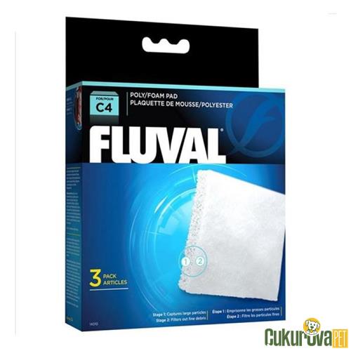 Fluval C4 Fi̇ltre Süngeri̇ 3'lü