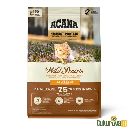 Acana Wild Prairie Tüm Yaşam Evreleri İçin Kedi Maması 1.8 Kg