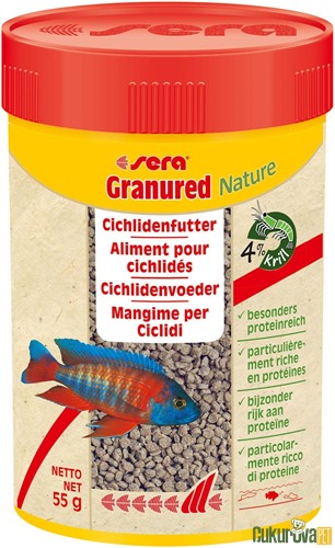 Sera Granured Nature Granül Yem 100 Ml - 55 Gr