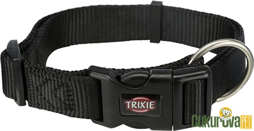 Trixie Premium Köpek Boyun Tasması L - XL Siyah - 40 x 65 Cm - 25 Mm