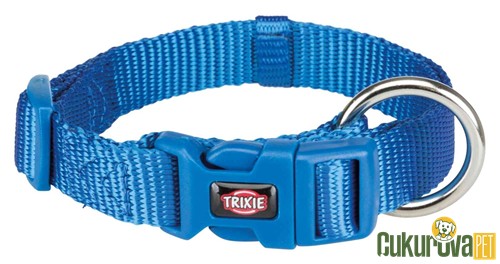 Trixie Premium Köpek Boyun Tasması M - L Lacivert - 35 x 55 Cm - 20 Mm