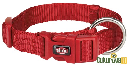 Trixie Premium Köpek Boyun Tasması S - M Kırmızı - 30 x 45 Cm - 15 Mm