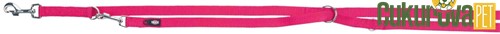 Trixie Premium Ayarlanabilir Köpek Gezdirme Kayışı Xs, Fuşya, 2 M - 10 Mm