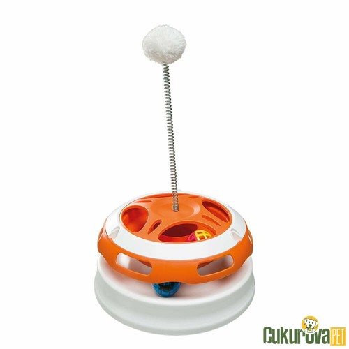 Ferplast Vertigo Döner Piramit Hareketli Kedi Oyuncağı 36.5 Cm