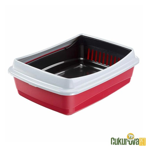 Ferplast Litter Ariel 10 Plus Açık Kedi Tuvaleti 47 x 36 x 15 Cm