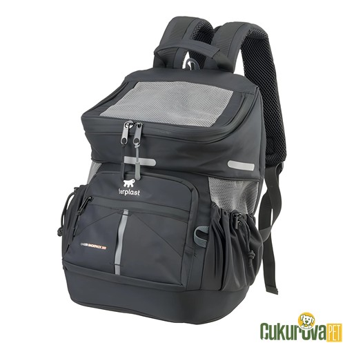 Ferplast Voyager 350 Kedi & Köpek Taşıma Çantası Siyah - 29 x 21 x 36 Cm