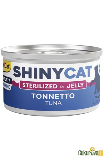 Gimcat ShinyCat Jöle İçinde Ton Balıklı Kısırlaştırılmış Kedi̇ Konservesi 70 Gr