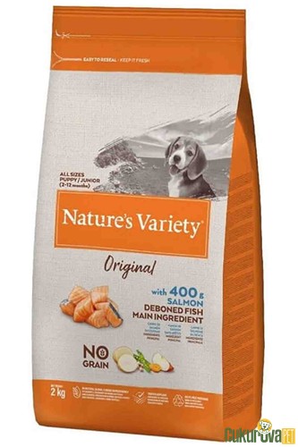 Nature's Variety Tahılsız Somonlu Yavru Köpek Maması 2 Kg
