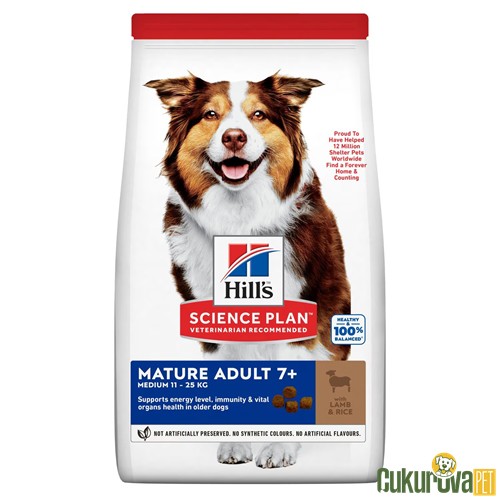 Hill's Senior Kuzu Etli̇ Yaşlı Köpek Maması 14 Kg